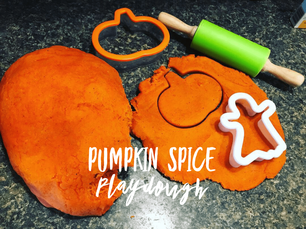 Pumpkin Spice Playdough