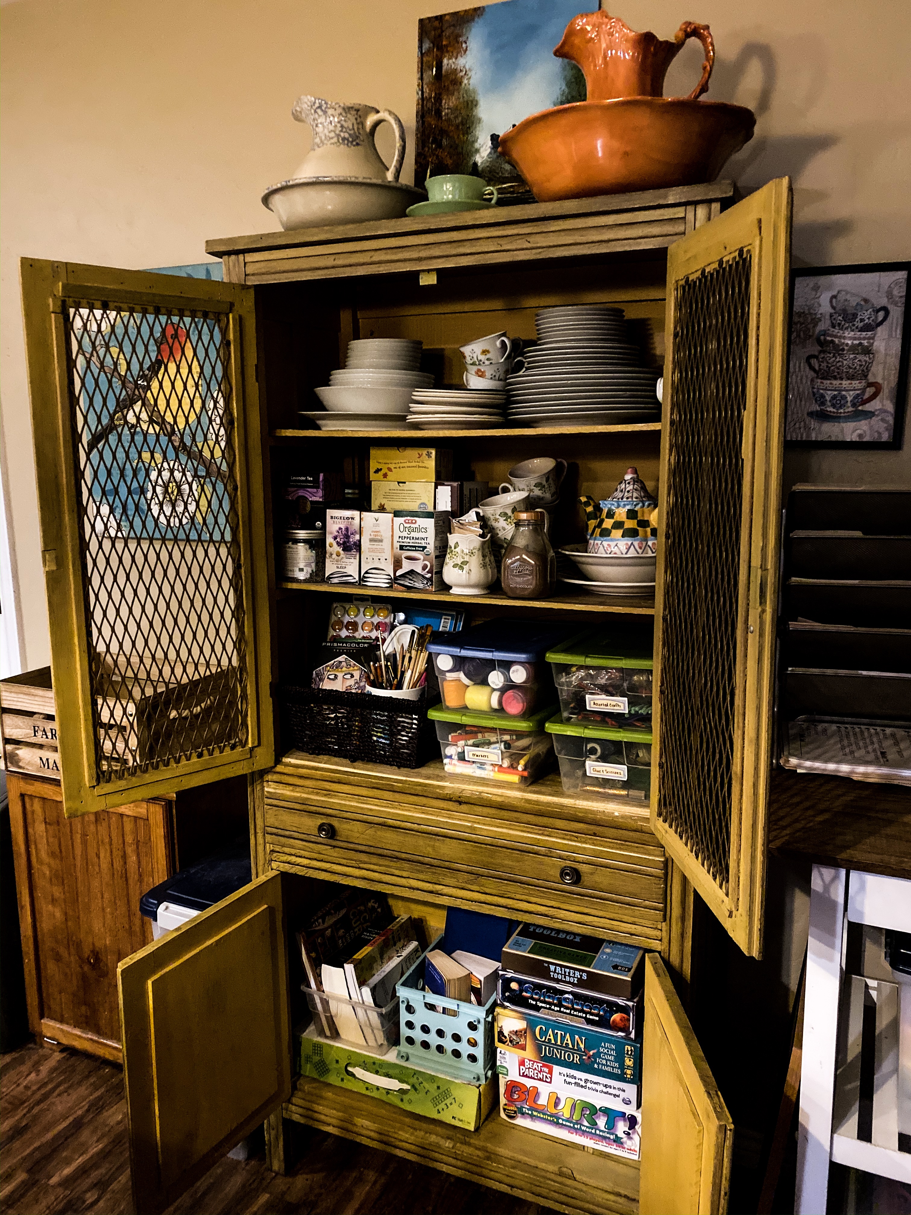 Brave Writer Lifestyle Cabinet