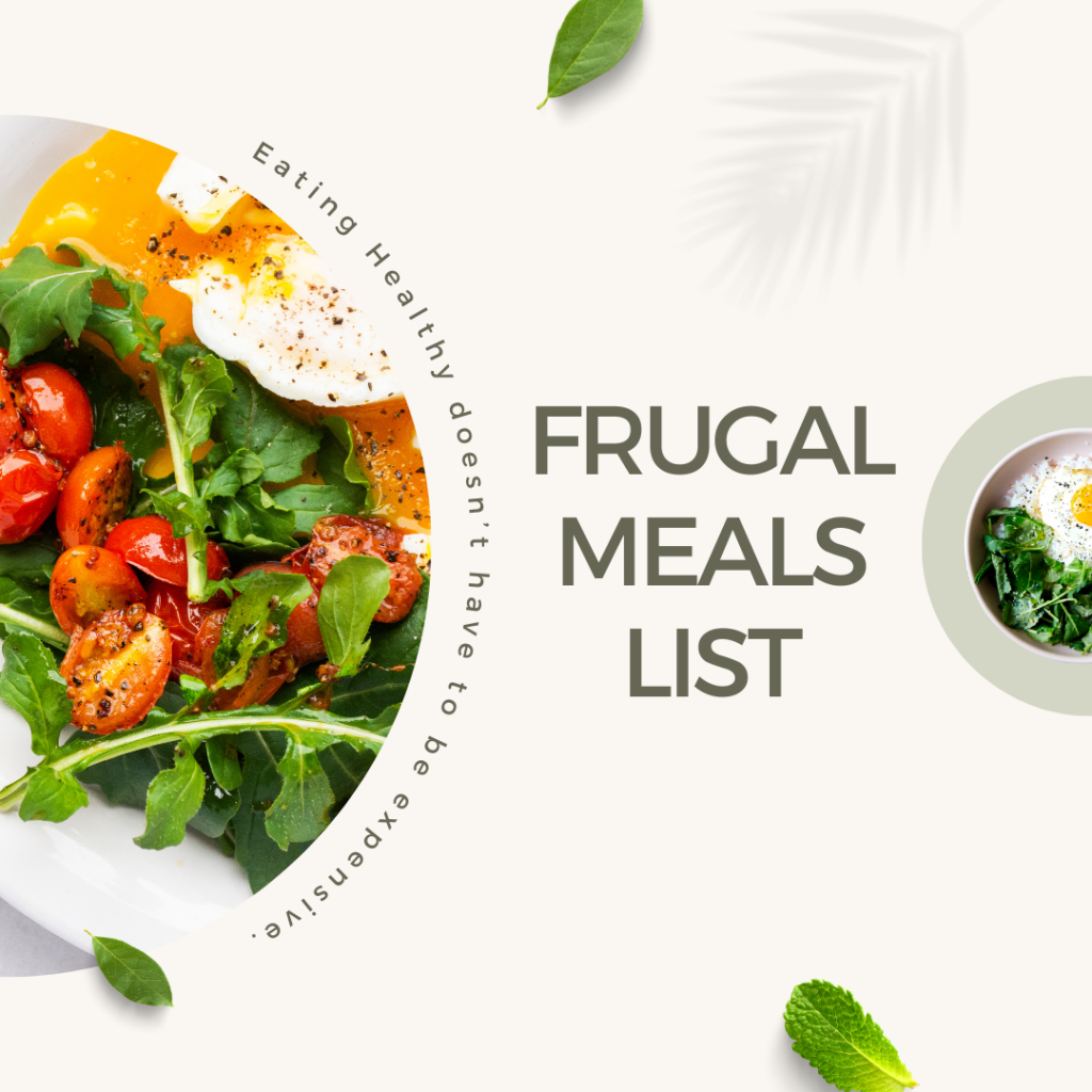 Updated Frugal Meals List + All the Homemade&nbsp;Things