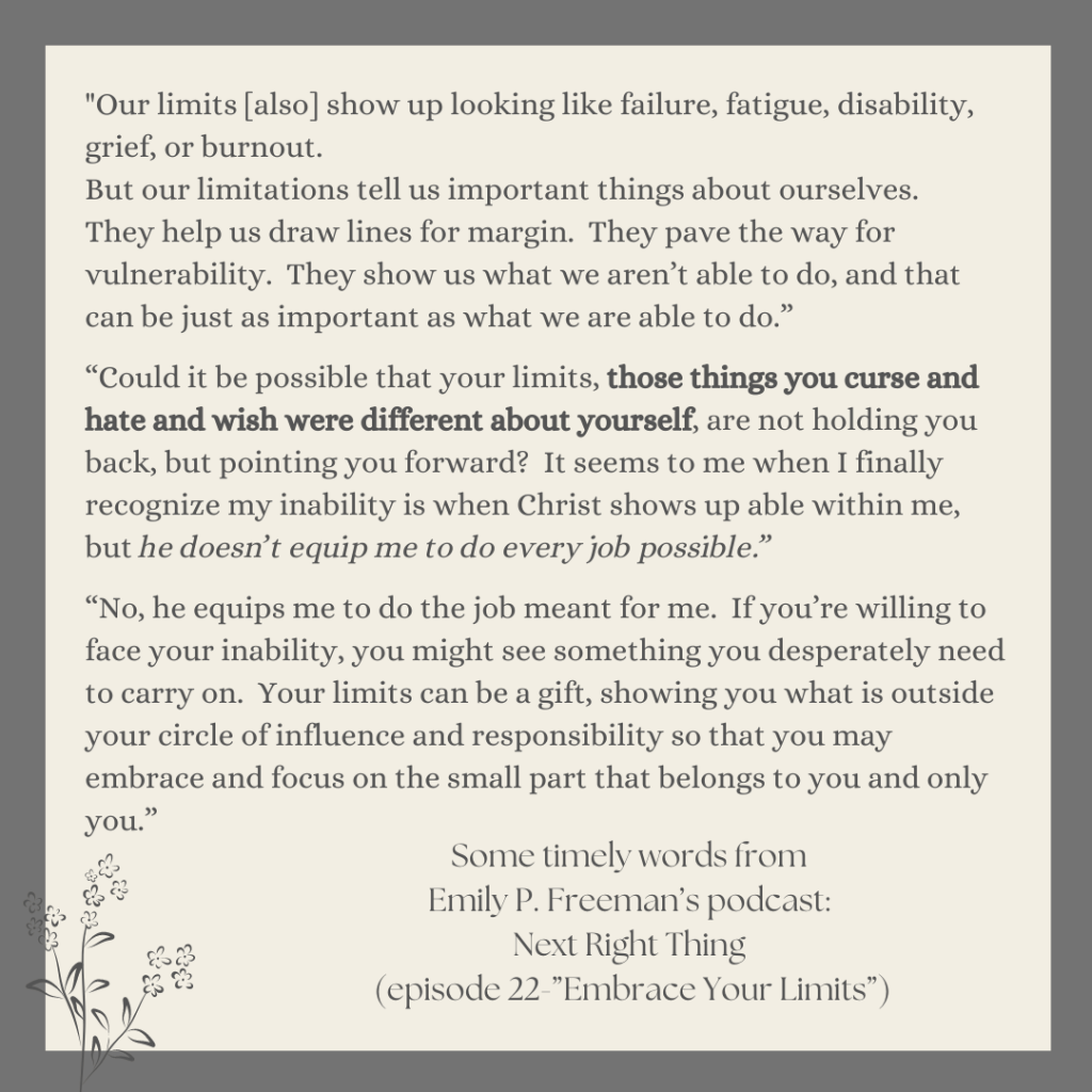 Our Limits Tell Us Important Things About&nbsp;Ourselves