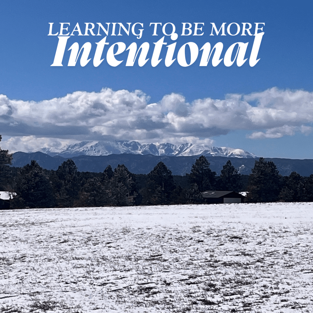 Learning To Be More&nbsp;Intentional